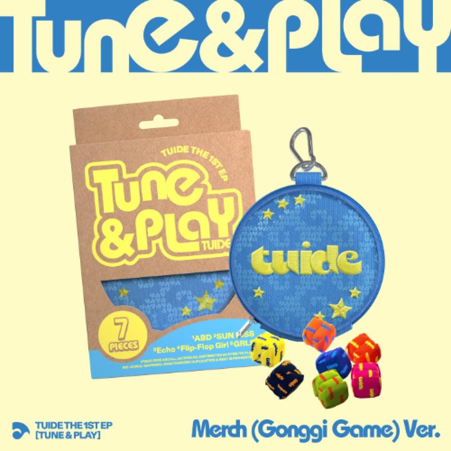 TUIDE - The 1st EP TUNE & PLAY (WE TUIDE (Gonggi Game) Ver)