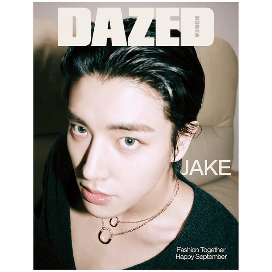 Dazed & Confused Magazine 2024.09 Type D Cover ENHYPEN JAKE Content ENHYPEN JAKE & SUNGHOON, JAECHAN, fromis_9