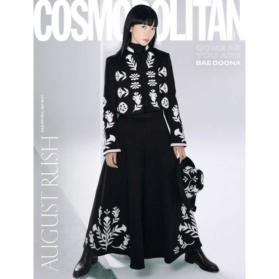 COSMOPOLITAN Magazine 2025.08 Type A Cover Bae Doona Content Bae Doona, Lee Soo hyuk & Lee Dahee & ARIN, LEE MINHYUK