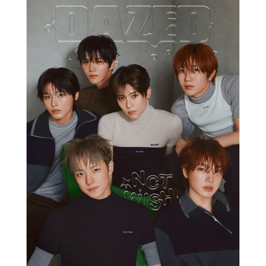 Dazed & Confused Magazine 2025.08 Type A Cover NCT WISH Content NCT WISH, ATEEZ SEONGHWA