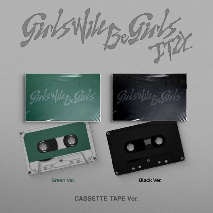 ITZY - Album Girls Will Be Girls (Cassette Tape Ver) (Random Ver)