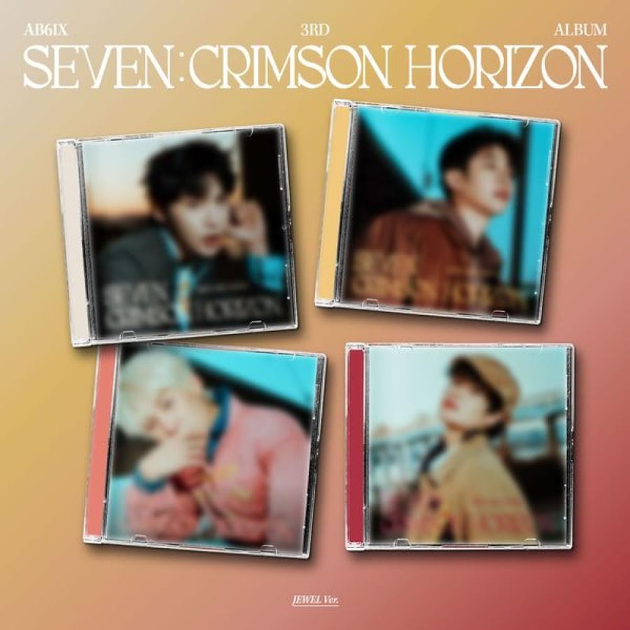 AB6IX - 3rd Album SEVEN : CRIMSON HORIZON (JEWEL Ver) (Random Ver)