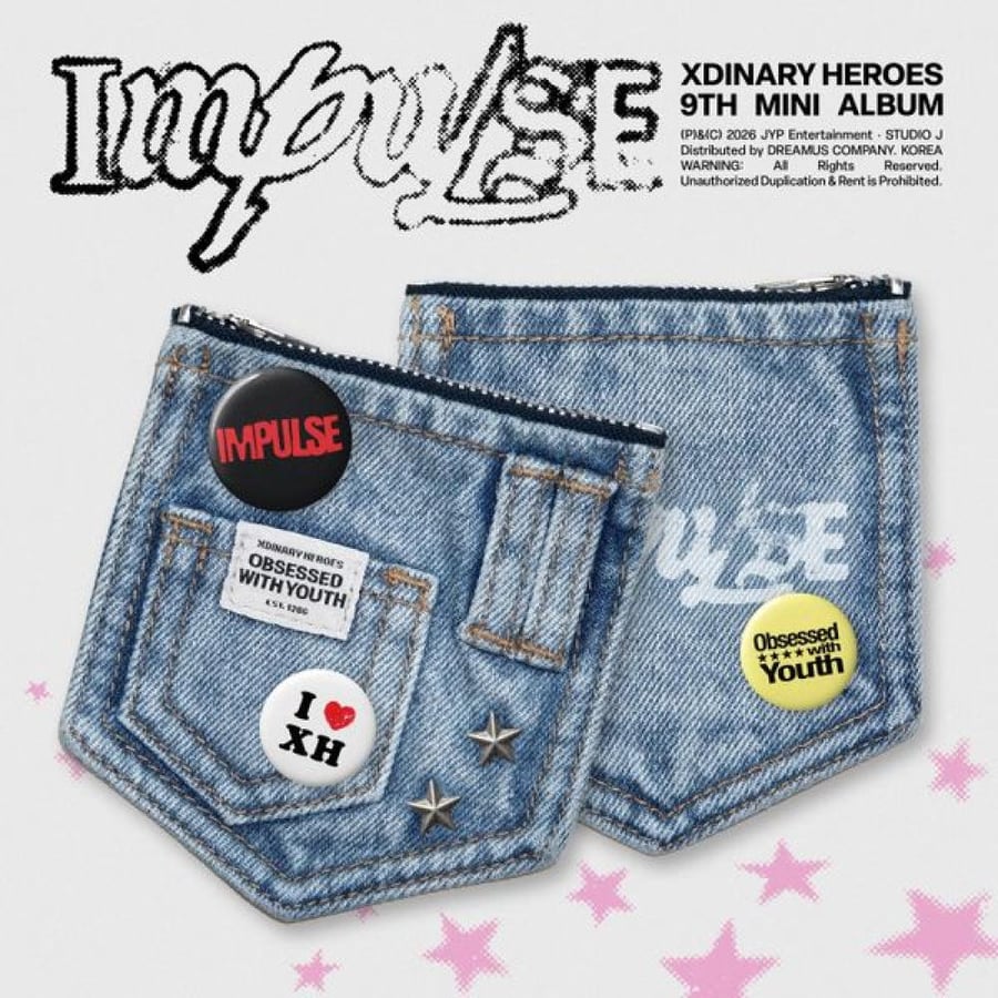 Xdinary Heroes - 9th Mini Album IMPULSE (DENIM POUCH Ver) (Limited Edition)