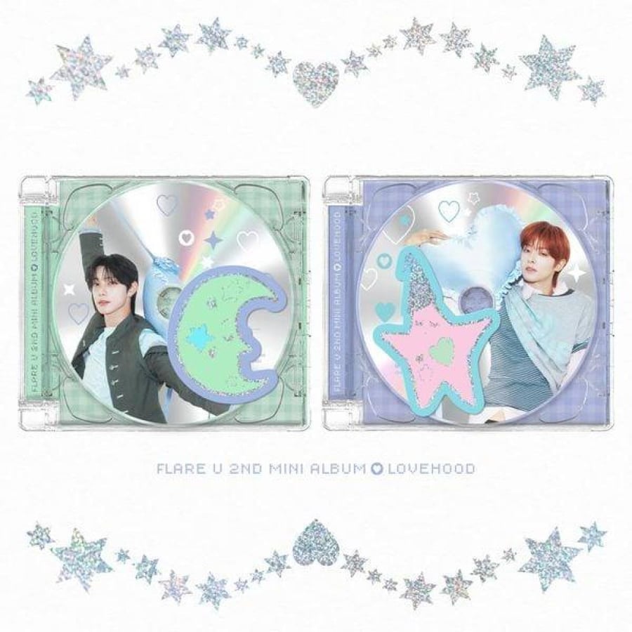 FLARE U - 2nd Mini Album LOVEHOOD (JEWEL CASE Ver) (SET Ver)