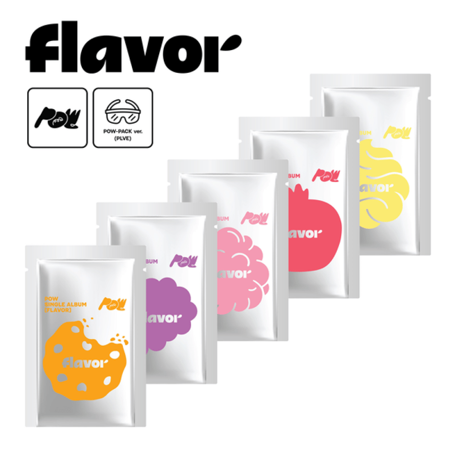 POW - Single Album FLAVOR (POW-PACK Ver) (Random Ver)