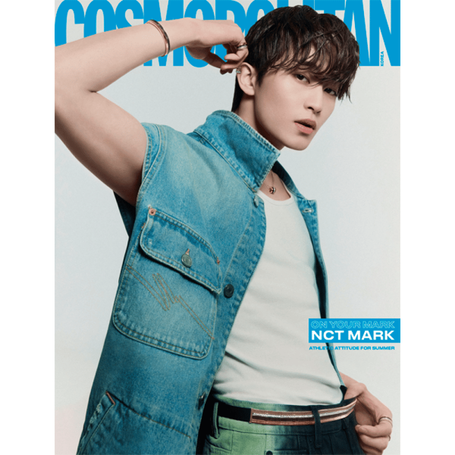 COSMOPOLITAN Magazine 2024.06 Type C Cover NCT MARK Content NCT MARK, TWICE NAYEON
