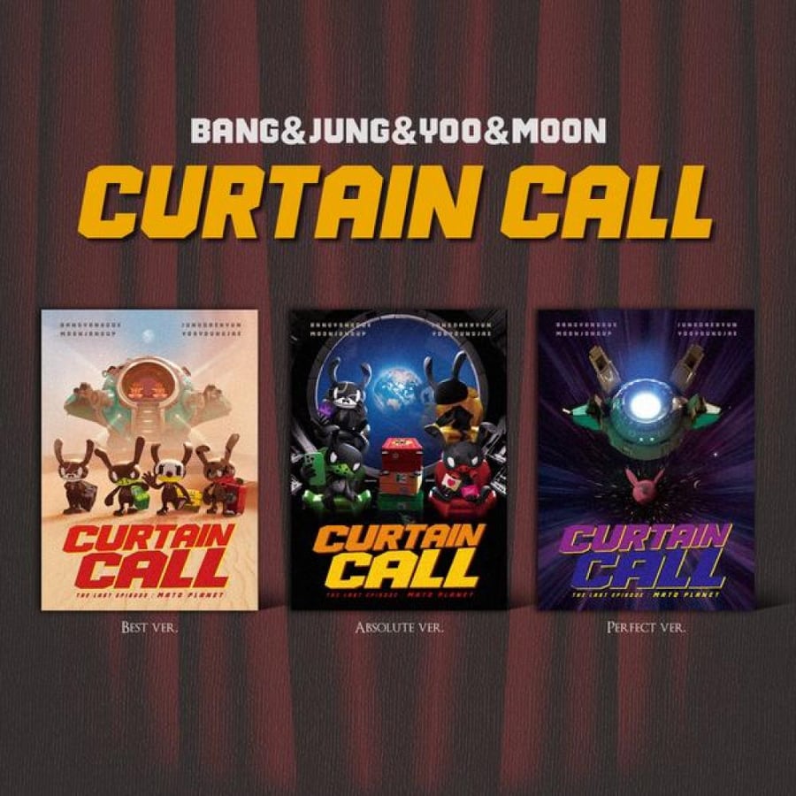 BANG&JUNG&YOO&MOON - 1st EP Album CURTAIN CALL (Random Ver)