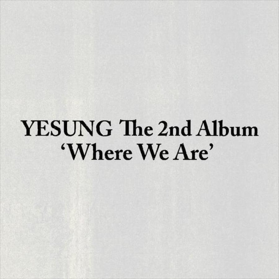 YESUNG - 2nd Album Where We Are (QR Ver) (SMART ALBUM)