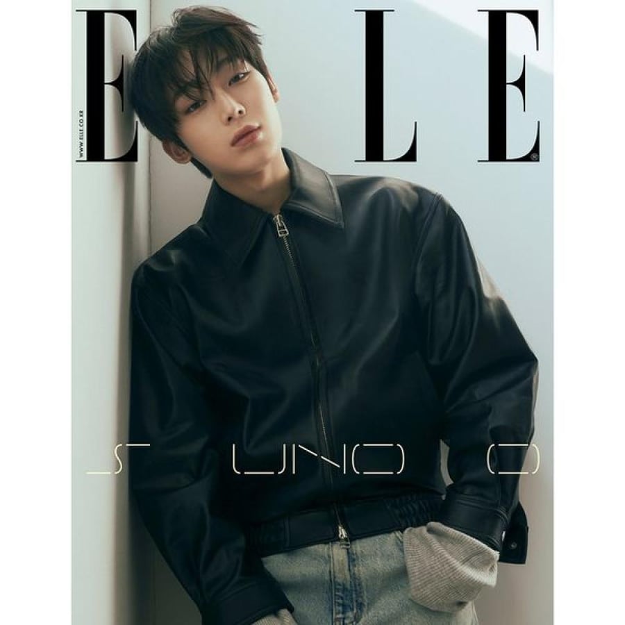 ELLE Magazine 2025.04 Type H Cover SUNOO Content ENHYPEN, NMIXX SULLYOON, Red Velvet SEULGI, ATEEZ SAN