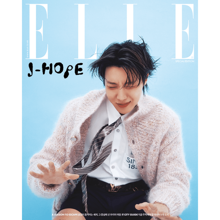 ELLE SPECIAL EDITION Magazine 2025.12 Type B Cover j-hope Content j-hope