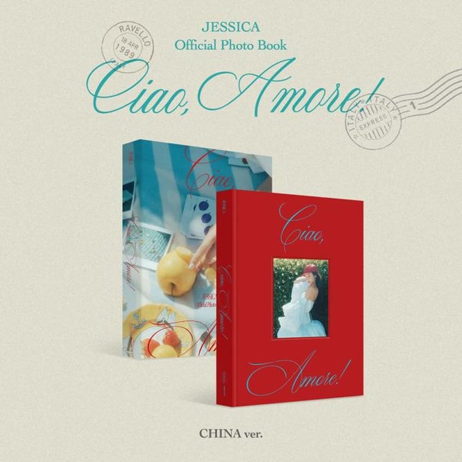JESSICA - Photobook 2026 OFFICIAL PHOTO BOOK Ciao Amore! (CHINA Ver)