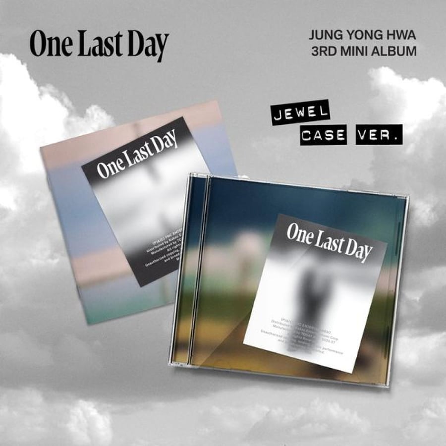 JUNG YONG HWA - 3rd Mini Album One Last Day (JEWEL CASE Ver) (Random Ver)