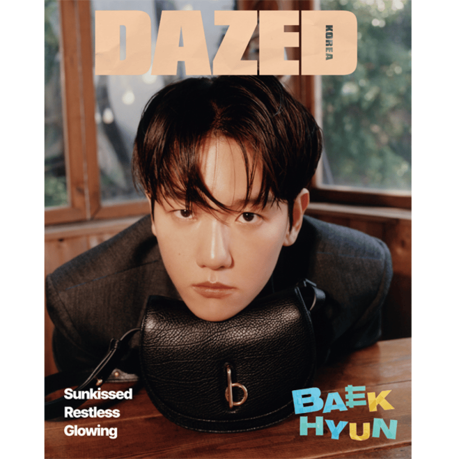 Dazed & Confused Korea Magazine 2024.07 Type B Cover EXO BAEKHYUN Content BAEKHYUN, BIBI, Park Sung hoon, YANGHONGWON