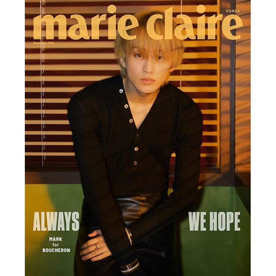 ‪Marie claire Magazine 2024.12 Type C Cover NCT MARK‬