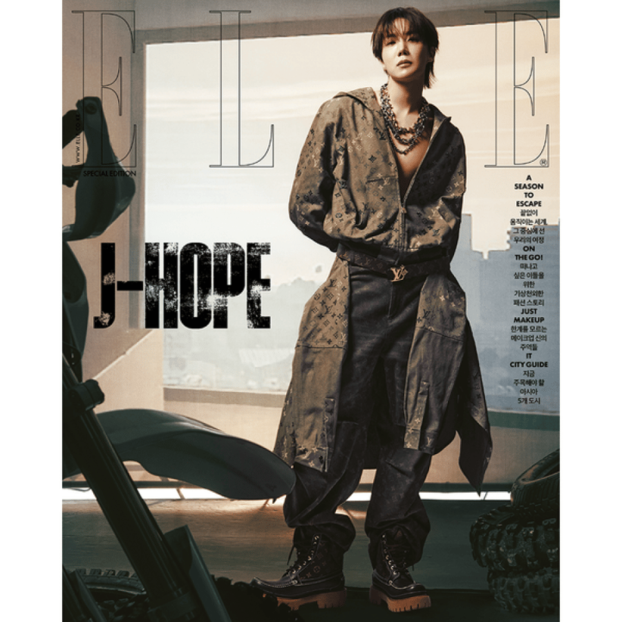ELLE SPECIAL EDITION Magazine 2025.12 Type A Cover j-hope Content j-hope