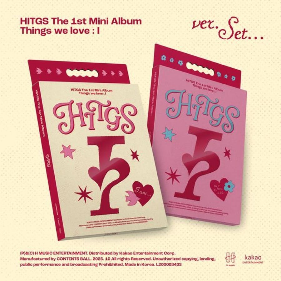 HITGS - The 1st Mini Album Things we love : I (Random Ver)