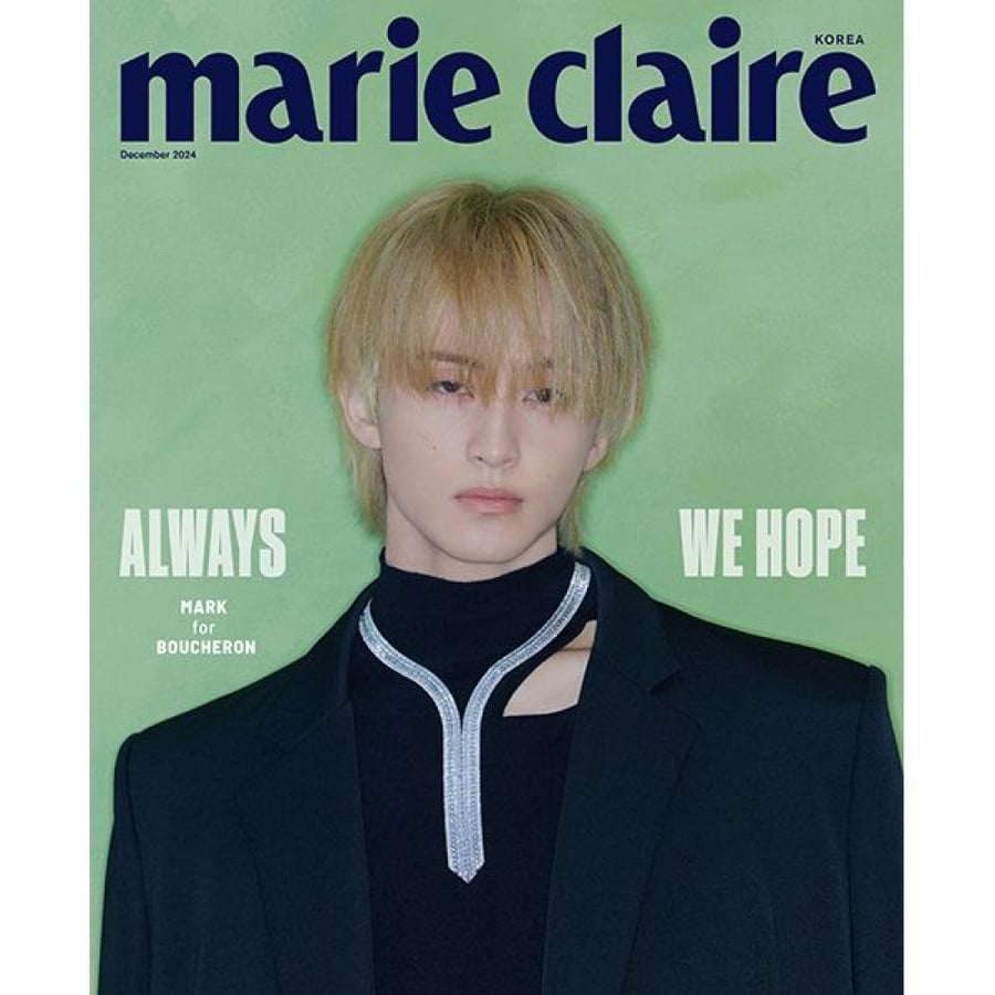 ‪Marie claire Magazine 2024.12 Type B Cover NCT MARK‬