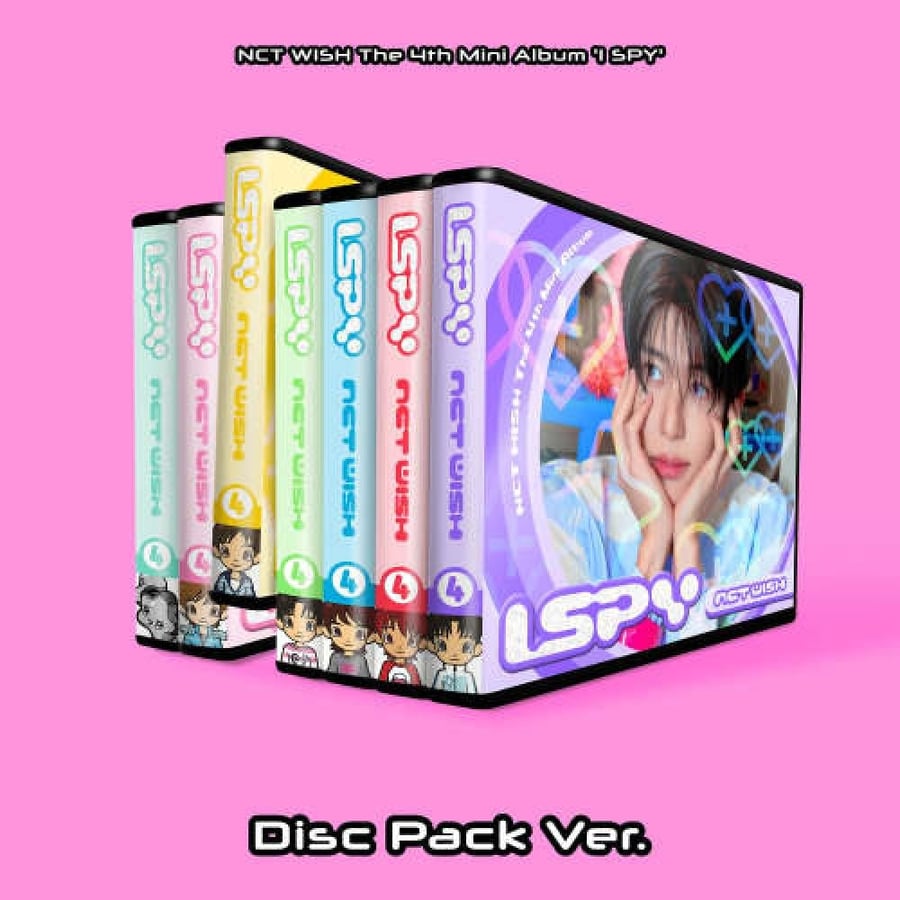 NCT WISH - 4th Mini Album I SPY (Disc Pack Ver) (Random Ver)
