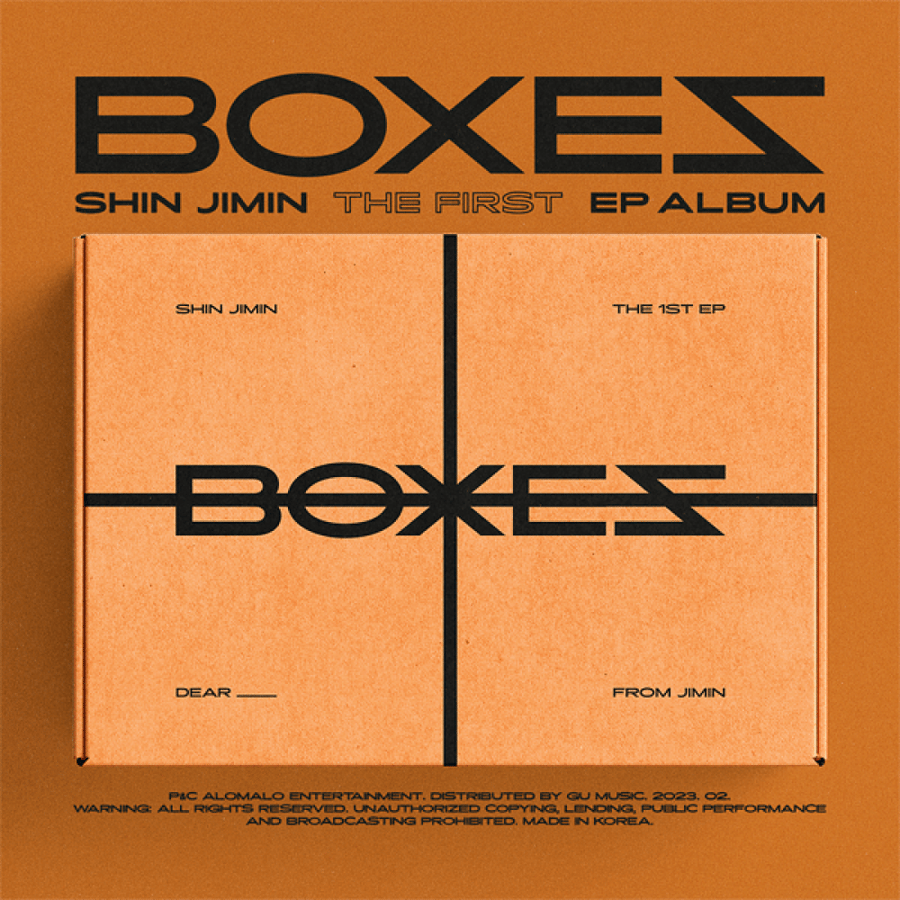SHIN JIMIN - 1st Album BOXES