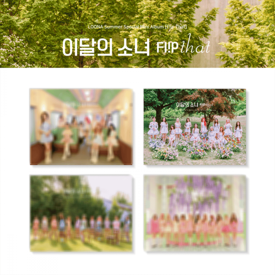 LOONA - Summer Special Mini Album Flip That (SET Ver)