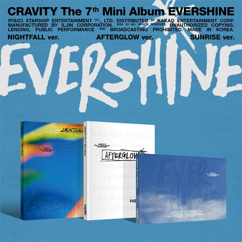 CRAVITY - The 7th Mini Album EVERSHINE (Random Ver)