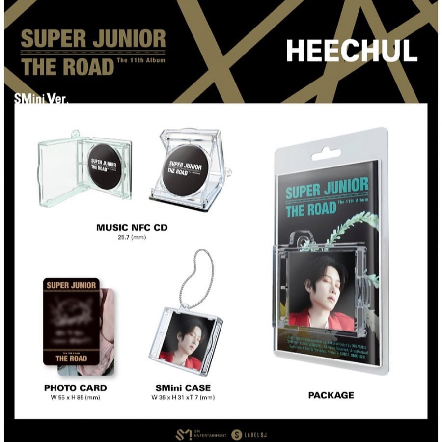 SUPER JUNIOR - 11th Album The Road (SMini Ver) (HEECHUL Ver)
