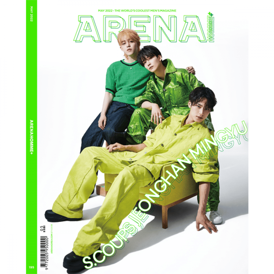ARENA HOMME+ 2022 MAGAZINE Cover & Content Seventeen S.COUPS Jeonghan Mingyu
