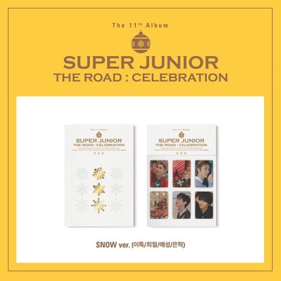 SUPER JUNIOR - The 11th Album Vol.2 The Road : Celebration (SNOW Ver)