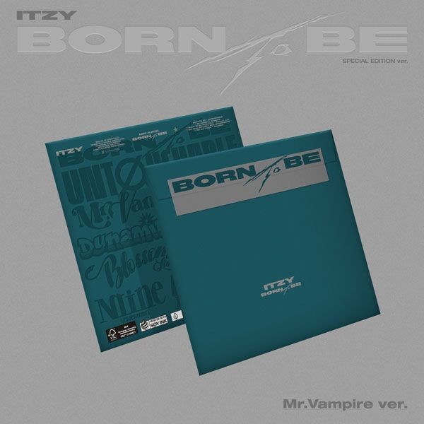ITZY - Album BORN TO BE (Mr. Vampire Ver) (Special Ver)