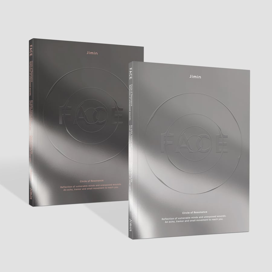 BTS Jimin - Album FACE (Invisible Face Ver + Undefinable Face Ver)