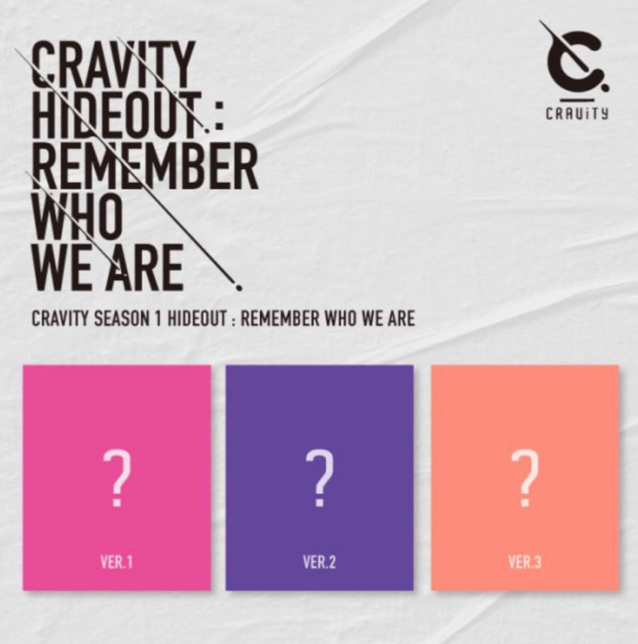 CRAVITY - Album SEASON1. HIDEOUT: REMEMBER WHO WE ARE (Random Ver)