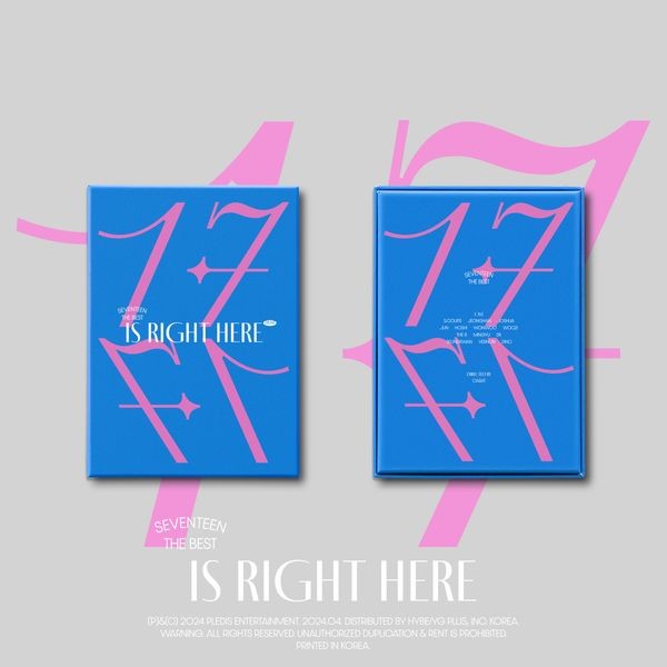 SEVENTEEN - BEST ALBUM 17 IS RIGHT HERE (DEAR Ver) (Random Ver)