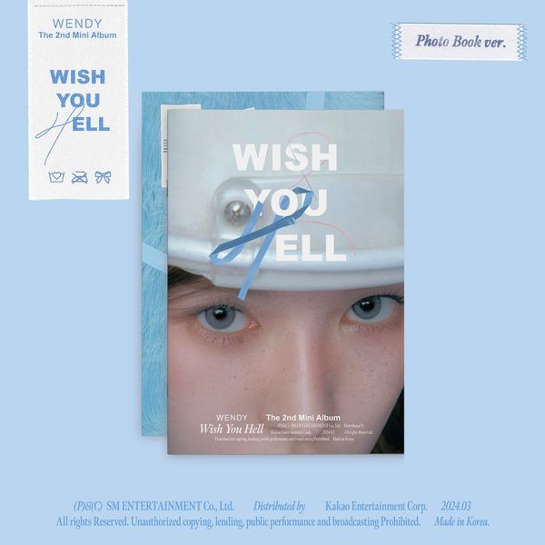 WENDY - The 2nd Mini Album Wish You Hell (Photo Book Ver)