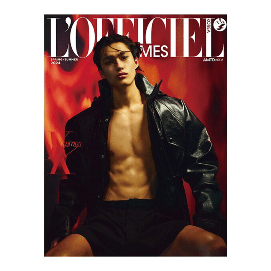L'OFFICIEL HOMMES MAGAZINE 2024 SPRING / SUMMER Type B
