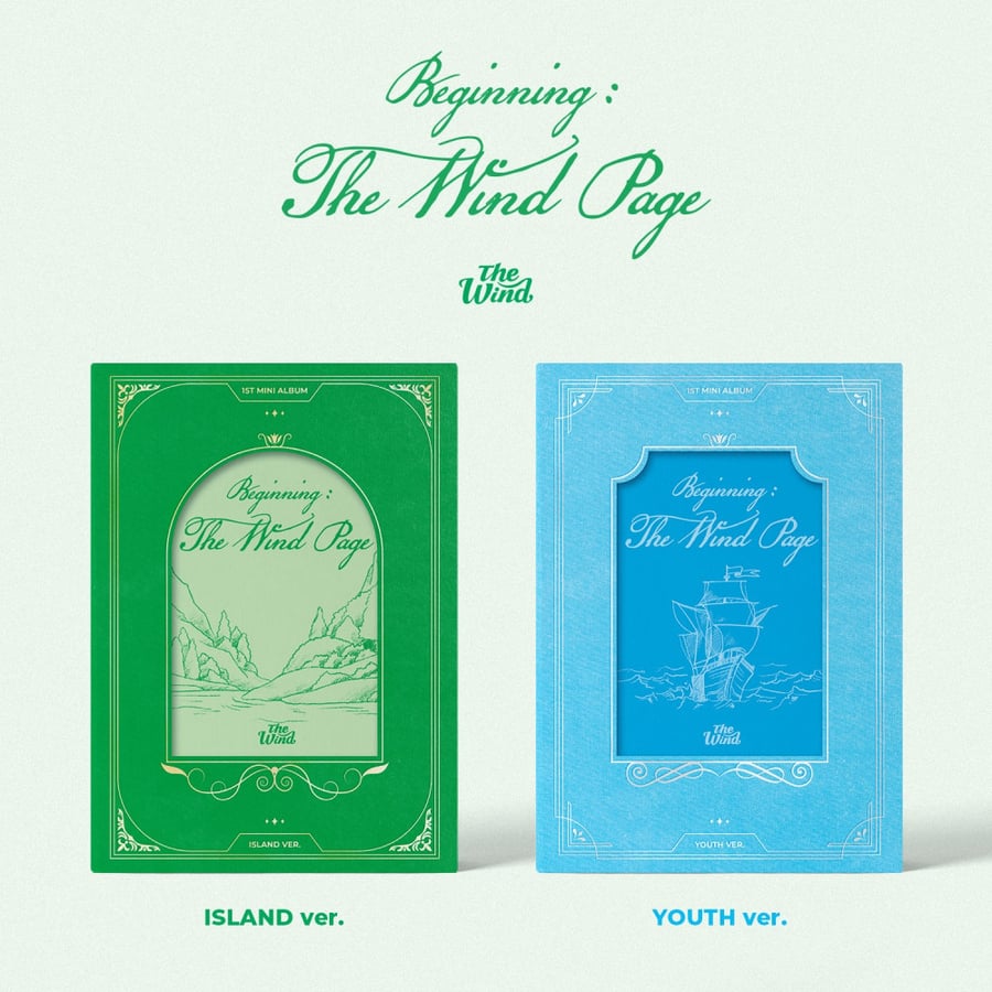 The Wind - 1st Mini Album Beginning : The Wind Page (Random Ver)