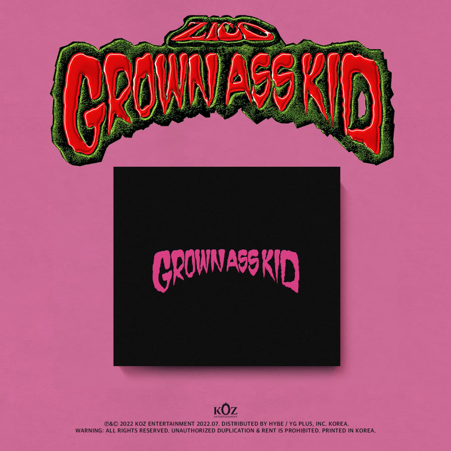ZICO - Mini Album Grown Ass Kid (Jewel Ver)