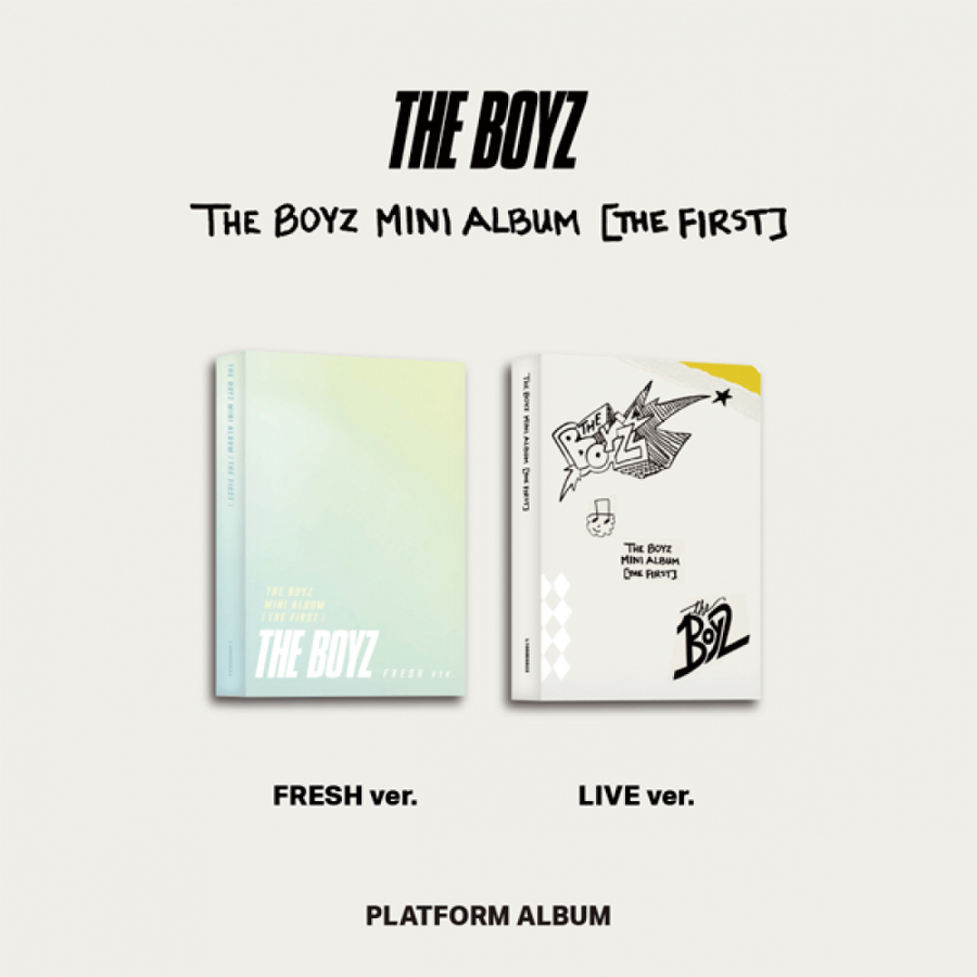 THE BOYZ - Debut Album THE FIRST (Platform Ver) (FRESH Ver + LIVE Ver)