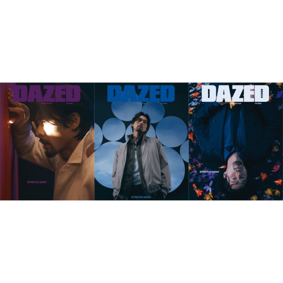 Dazed & Confused Korea 2023 Spring Edition MAGAZINE Cover Actor Hyun Bin Content Actor Hyun Bin, ITZY, Hyoyeon (Random Cover)