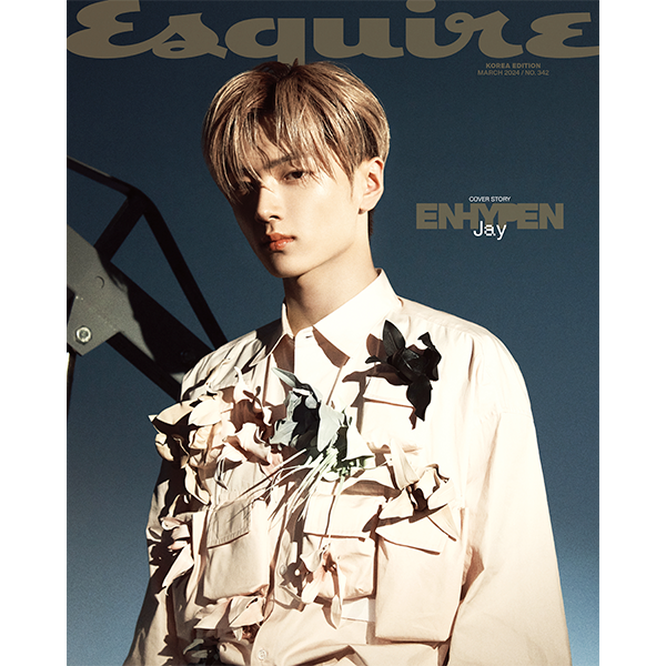ESQUIRE MAGAZINE 2024.03 TYPE D Cover JAY Content ENHYPEN
