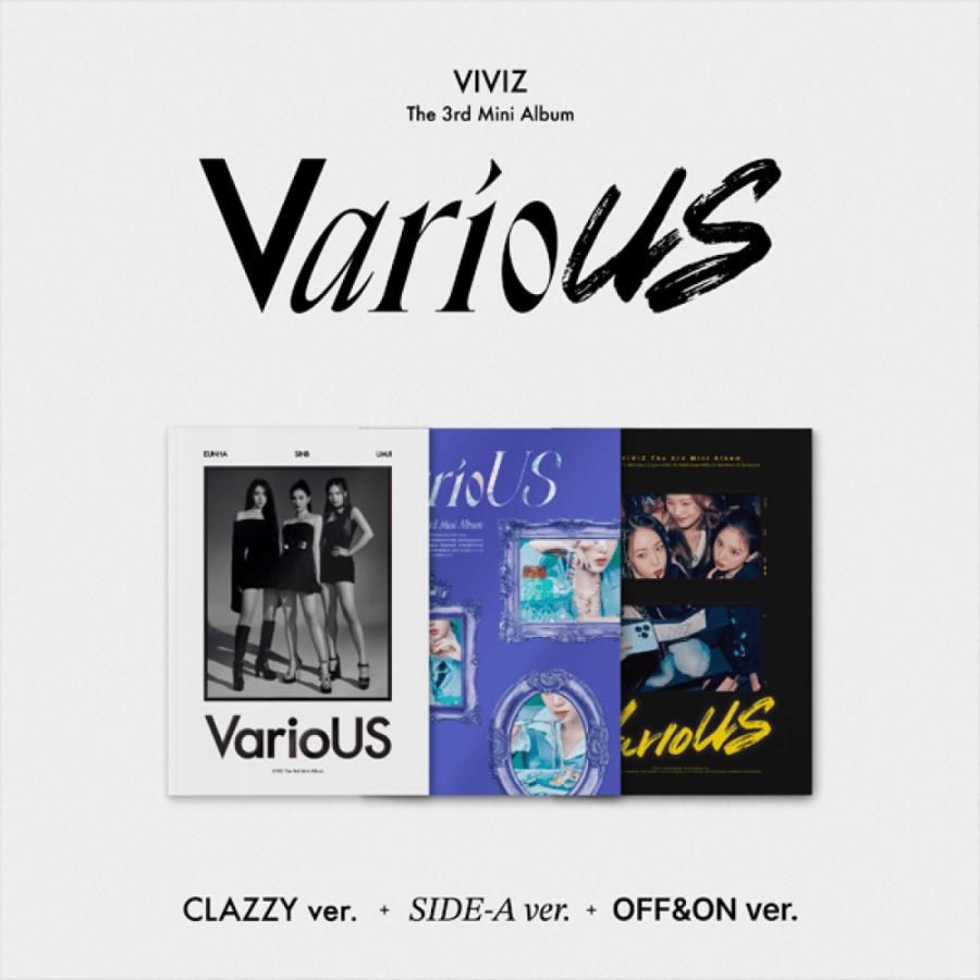 VIVIZ - Vol.3 Mini Album VarioUS (Photobook) (SET Ver)