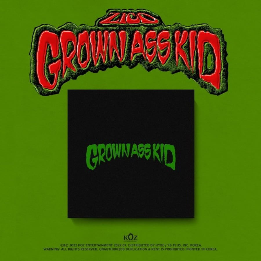 ZICO - Mini Album Grown Ass Kid