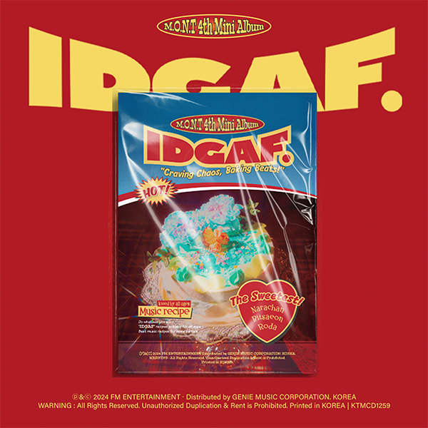 M.O.N.T - 4th Mini Album IDGAF