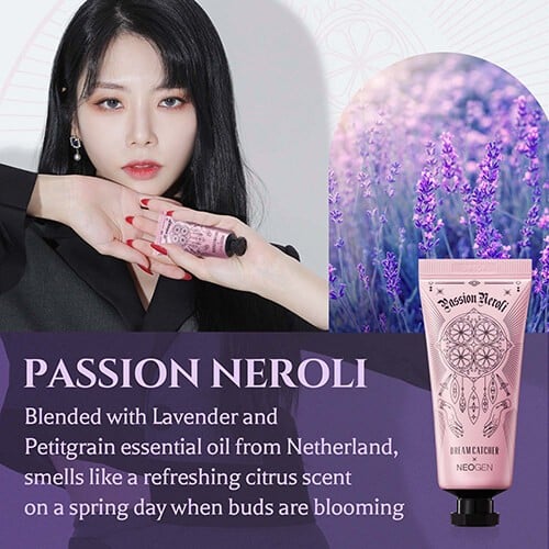 DREAMCATCHER - NEOGEN CATCH YOUR MOTION SUEDE PERFUME HAND CREAM (40ml) PASSION NEROLI