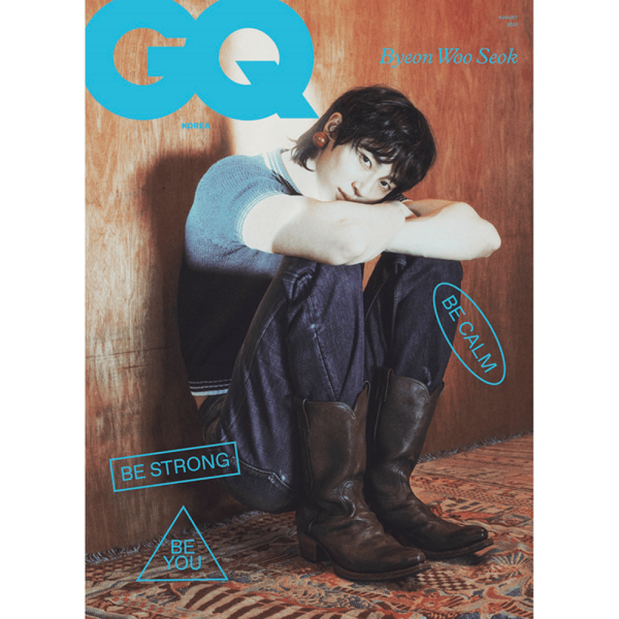 GQ KOREA Magazine 2025.08 Type B Cover Byeon Wooseok Content Byeon Wooseok