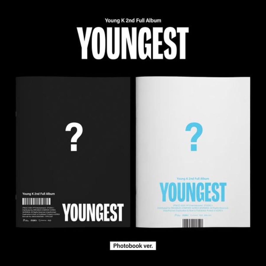 Young K - 2nd Album YOUNGEST (Photobook Ver) (Random Ver)