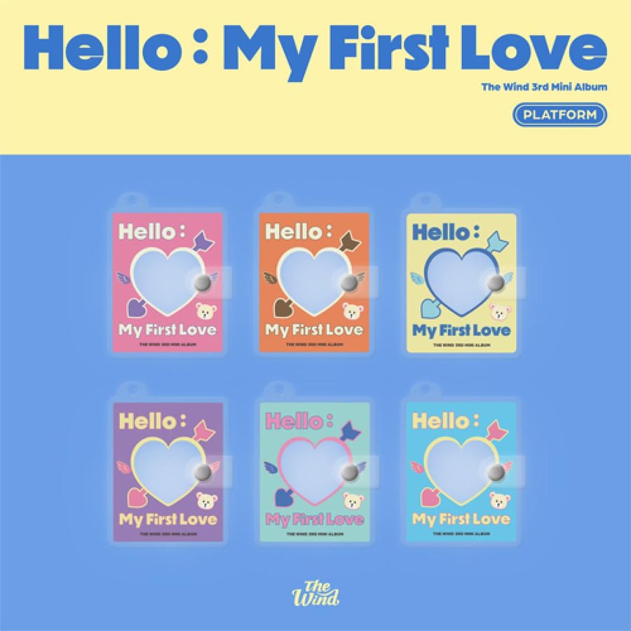 ‏The Wind - 3rd Mini Album Hello : My First Love (Platform Ver) (Random Cover)