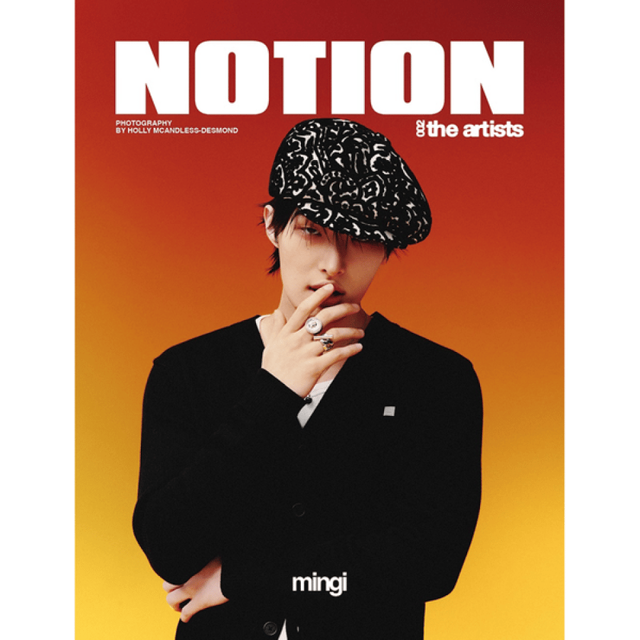 NOTION The Artists Magazine 2025 Vol.2 Special Issue Type G Cover ATEEZ MINGI