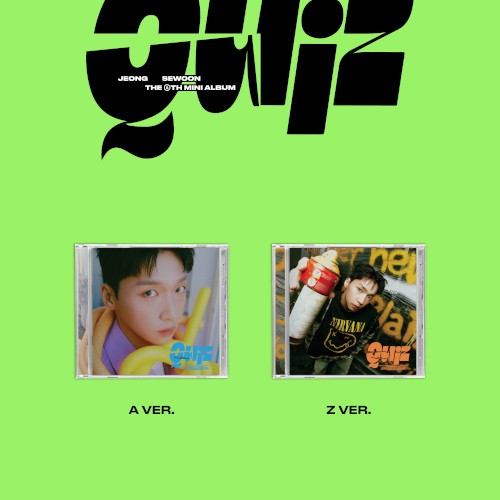JEONG SEWOON - THE 6TH MINI ALBUM Quiz (Jewel Ver) (Random Ver)
