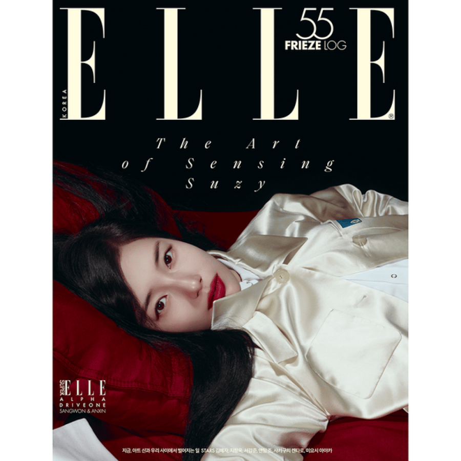 ELLE Magazine 2026.10 Type B Cover Suzy Book in Book Cover ALPHA DRIVE ONE : SANGWON & ANXIN