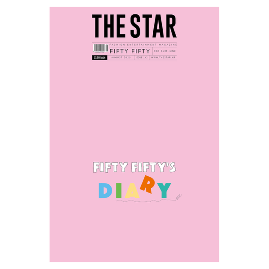 THE STAR Magazine Girls Edition 2025.08 Type A Cover FIFTY FIFTY Content FIFTY FIFTY, Seo Bum June